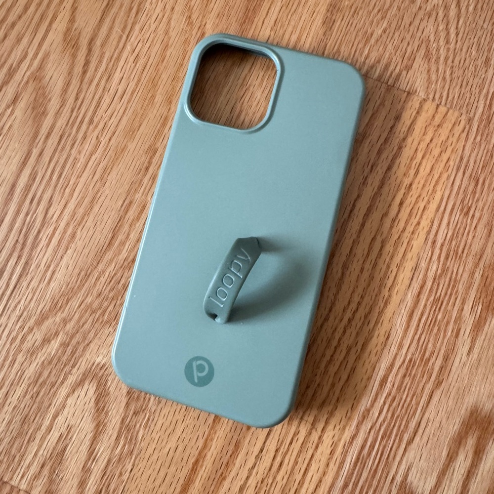 Loopy iPhone 12 Pro Max Case- Sage Green